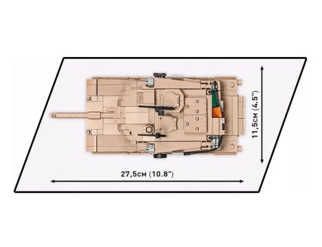 Klocki Czołg M1A2 Abrams Cobi - 7