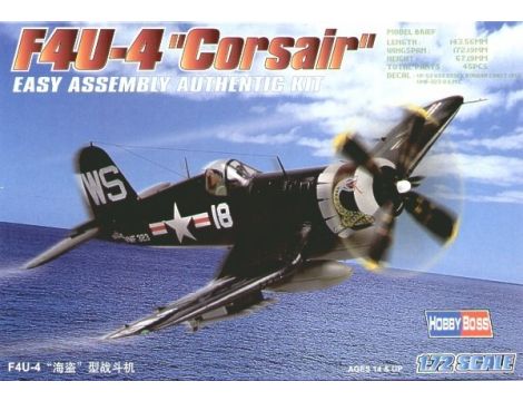 Model samolotu F4U-4 Corsair Hobby Boss