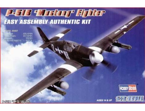 Model samolotu P-51B Mustang Fighter Hobby Boss