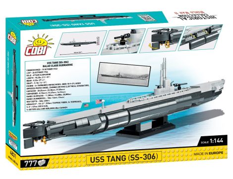 Klocki USS Tang SS-306 Cobi - 12