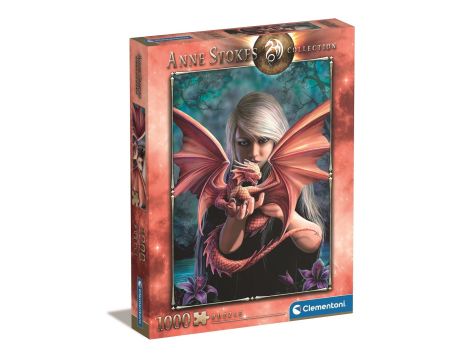 Puzzle 1000 el Kolekcja Anne Stokes Dragonkin Clementoni