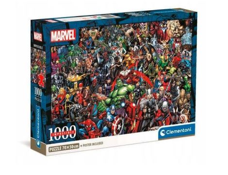 Puzzle Compact Puzzle Marvel Clementoni 1000el