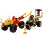 Klocki LEGO Ninjago Bitwa samochodowo-motocyklowa między Kaiem a Rasem 71789 - 10