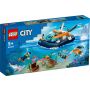 Klocki LEGO City Łódź Do Nurkowania Badacza 60377 - 2