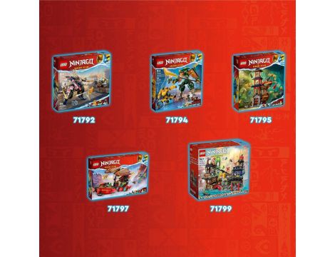 Klocki LEGO Ninjago Ogar Łowców Smoków 71790 - 8