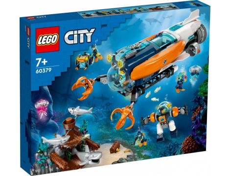 Klocki LEGO City Łódź Podwodna Badacza Dna Morskiego 60379