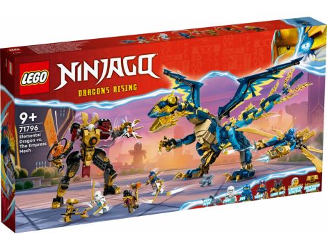 Klocki LEGO Ninjago Smok Żywiołu Kontra Mech Cesarzowej 71796