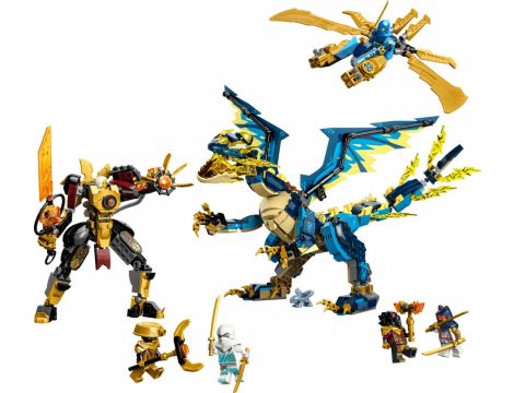 Klocki LEGO Ninjago Smok Żywiołu Kontra Mech Cesarzowej 71796 - 9