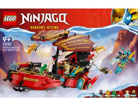 Klocki LEGO Ninjago Perła Przeznaczenia - Wyścig Z Czasem 71797 - 7