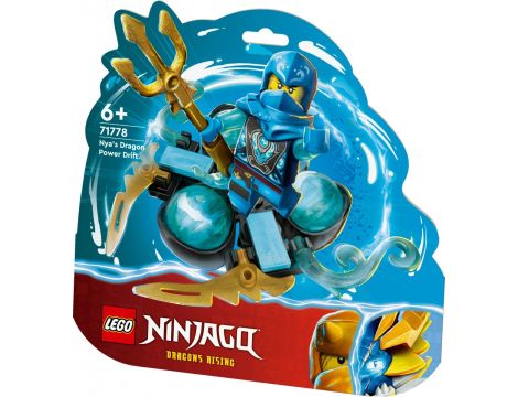 Klocki LEGO Ninjago Smocza moc Nyi - Driftowanie Spinjitzu 71778 - 2