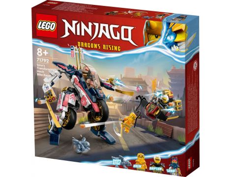 Klocki LEGO Ninjago Mech Sory Zmieniający Się W Motocykl Wyścigowy 71792 - 2