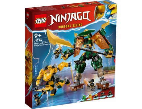 Klocki LEGO Ninjago Drużyna Mechów Ninja Lloyda i Arina 71794