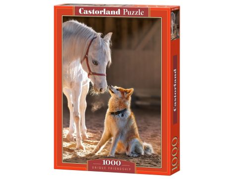 Puzzle Koń I Pies Przyjaźń Castorland 1000el