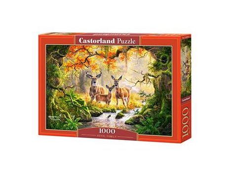 Puzzle Królewska Rodzina Jeleni Castorland 1000el