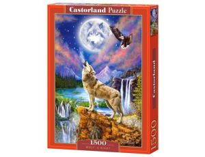 Puzzle Wilk Nocą Castorland 1500el