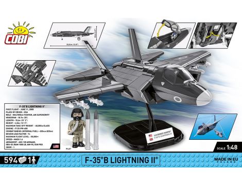 Klocki Samolot Armed Forces F-35B Lightning II Cobi - 8