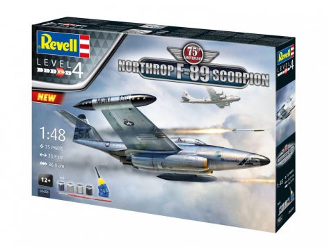 Zestaw Modelarski Samolot 75th Anniversary Northrop F-89 Scorpion F 1/48 Revell