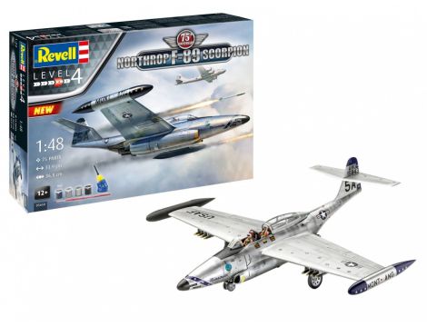 Zestaw Modelarski Samolot 75th Anniversary Northrop F-89 Scorpion F 1/48 Revell - 2