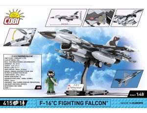 Klocki samolot F-16C Fighting Falcon Cobi - image 2