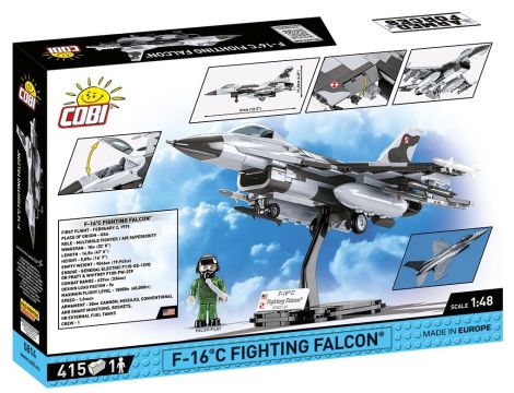 Klocki samolot F-16C Fighting Falcon Cobi - 3