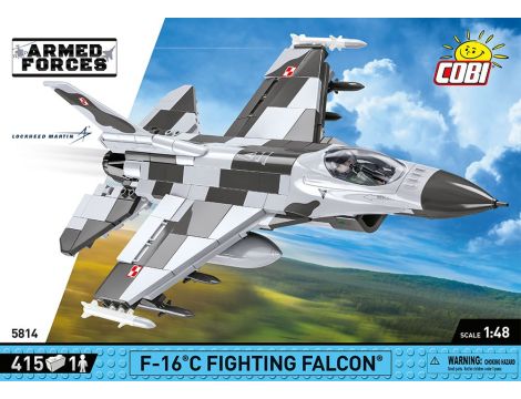 Klocki samolot F-16C Fighting Falcon Cobi - 9