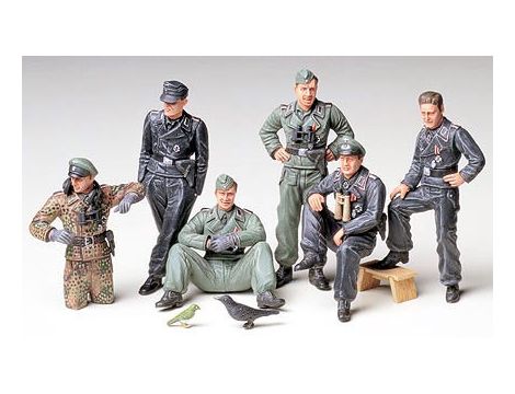 Figurki German Tank Crew At Rest Tamiya - 2