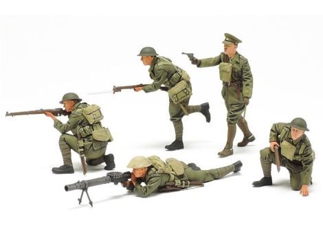 Figurki Brytyjska Piechota I Wojna Światowa Tamiya - 2