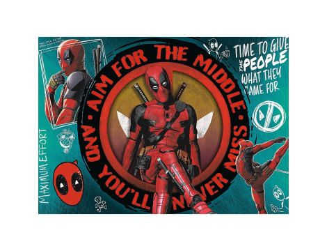 Puzzle Deadpool Marvel Trefl 1000el - 2