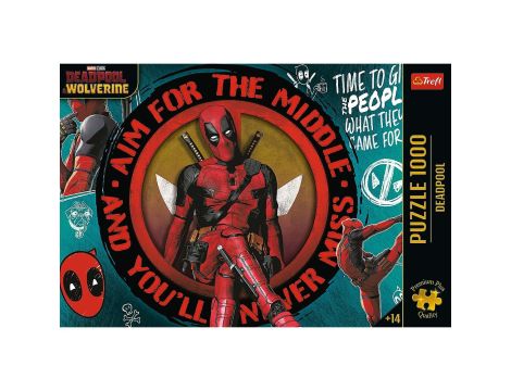 Puzzle Deadpool Marvel Trefl 1000el - 3