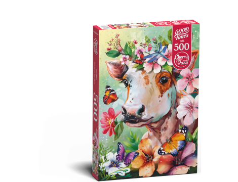 Puzzle Cudowna Krowa CherryPazzi 500el