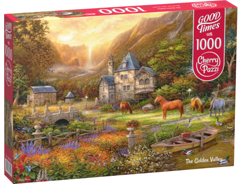 Puzzle Złota Dolina CherryPazzi 1000el