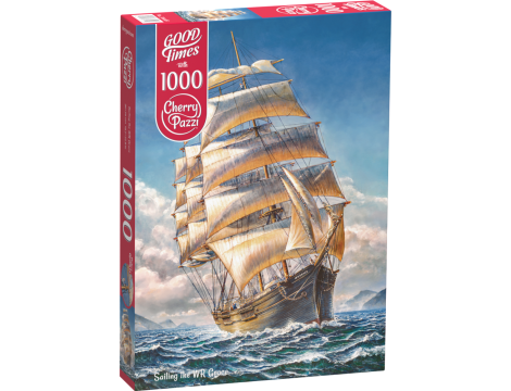 Puzzle Żaglowiec WR Grace CherryPazzi 1000el