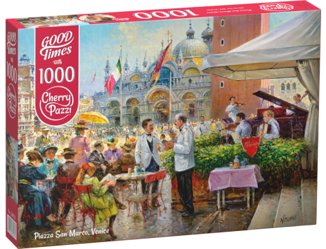 Puzzle Plac Świętego Marka Wenecja CherryPazzi 1000el