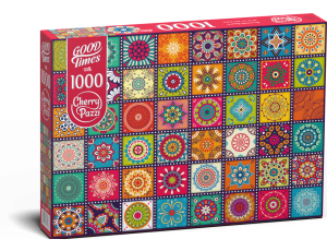 Puzzle Ozdobne Kwadraty CherryPazzi 1000el