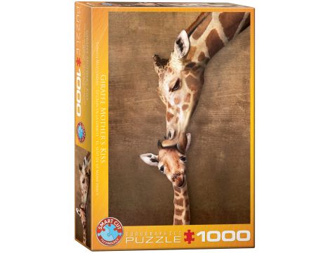 Puzzle Pocałunek Żyrafy Eurographics  1000el