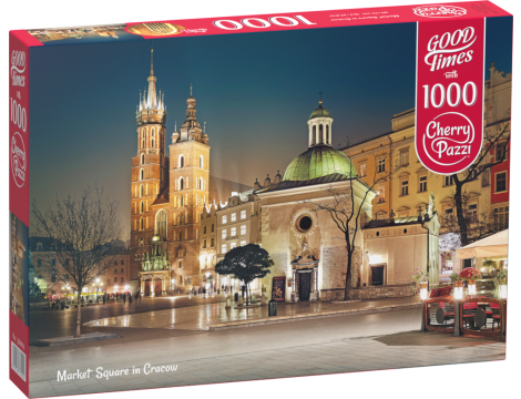 Puzzle Rynek Starego MIasta Kraków CherryPazzi 1000el