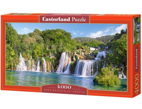 Puzzle Wodospady Krka Chorwacja Catorland 4000el