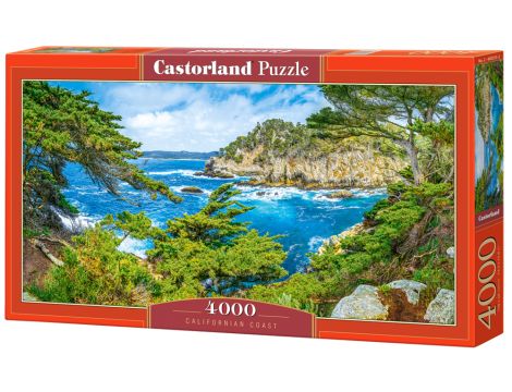 Puzzle Wybrzeże Kalifornii Castorland 4000el