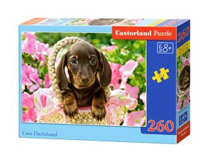 Puzzle Uroczy Jamnik Castorland 260el