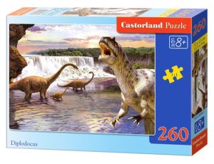 Puzzle Dinozaury W Wodzie Castorland 260el