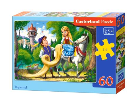 Puzzle Roszpunka Castorland 60el