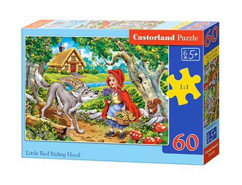 Puzzle Czerwony Kapturek Castorland 60el