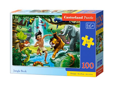 Puzzle Księga Dżungli Castorland 100el