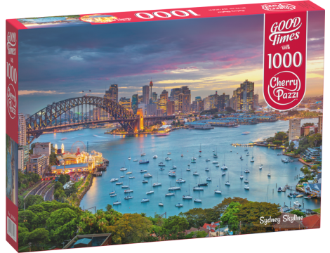 Puzzle Sydney Skyline CherryPazzi 1000el