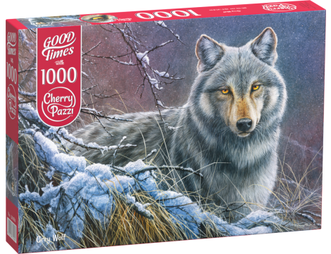 Puzzle Zwierzęta Szary Wilk CherryPazzi 1000el