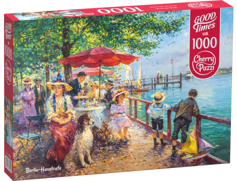 Puzzle Berlińska Kawiarnia CherryPazzi 1000el