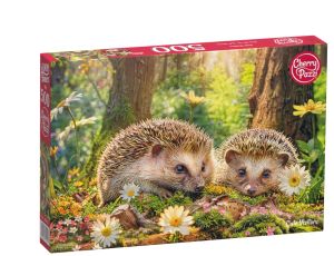 Puzzle Jeże Śliczni Goście CherryPazzi 500el