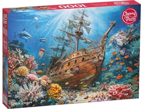 Puzzle Zatopiony Skarb CherryPazzi 1000el