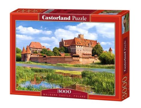 Puzzle Malbork Polska Castorland 3000el