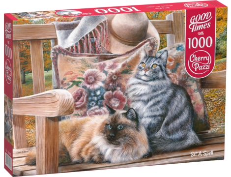 Puzzle Koty Zaklęcie CherryPazzi 1000el